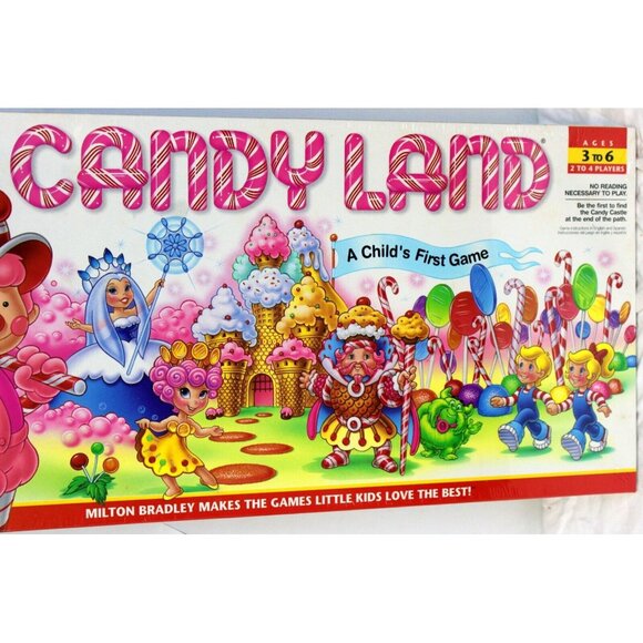 NEW Vtg 1997 Candy Land Board Game Factory Sealed 1984 Milton Bradley - Picture 3 of 10